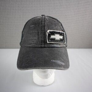 Chevrolet Distressed Mesh Strapback Hat